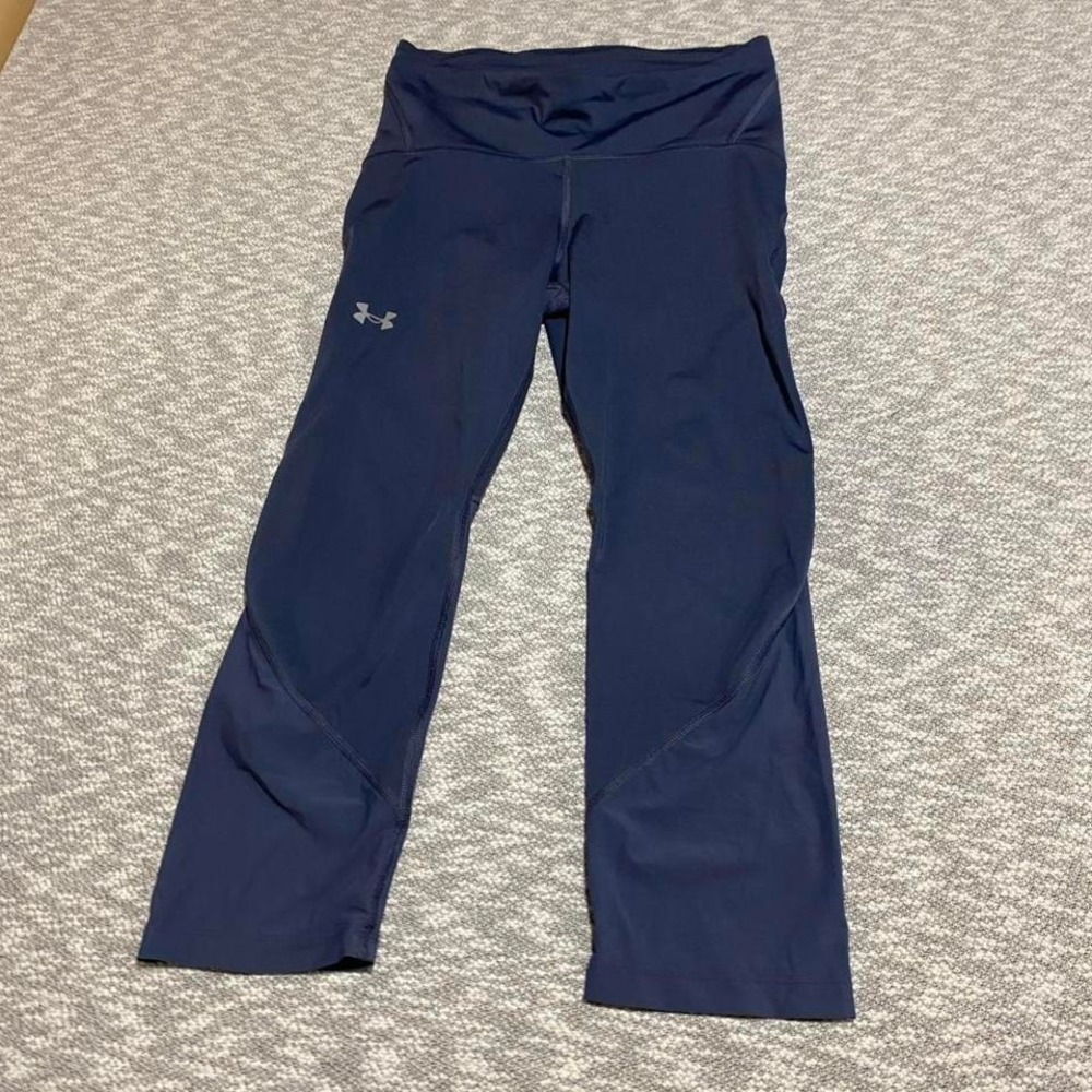 Under Armour gray leggings women M. SKU-A461#activewear #leggings - Picture 1 of 6